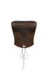 Call Me Again PU Western Corset Top